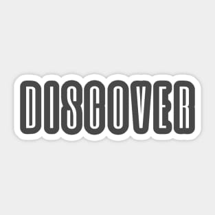 Discover Sticker